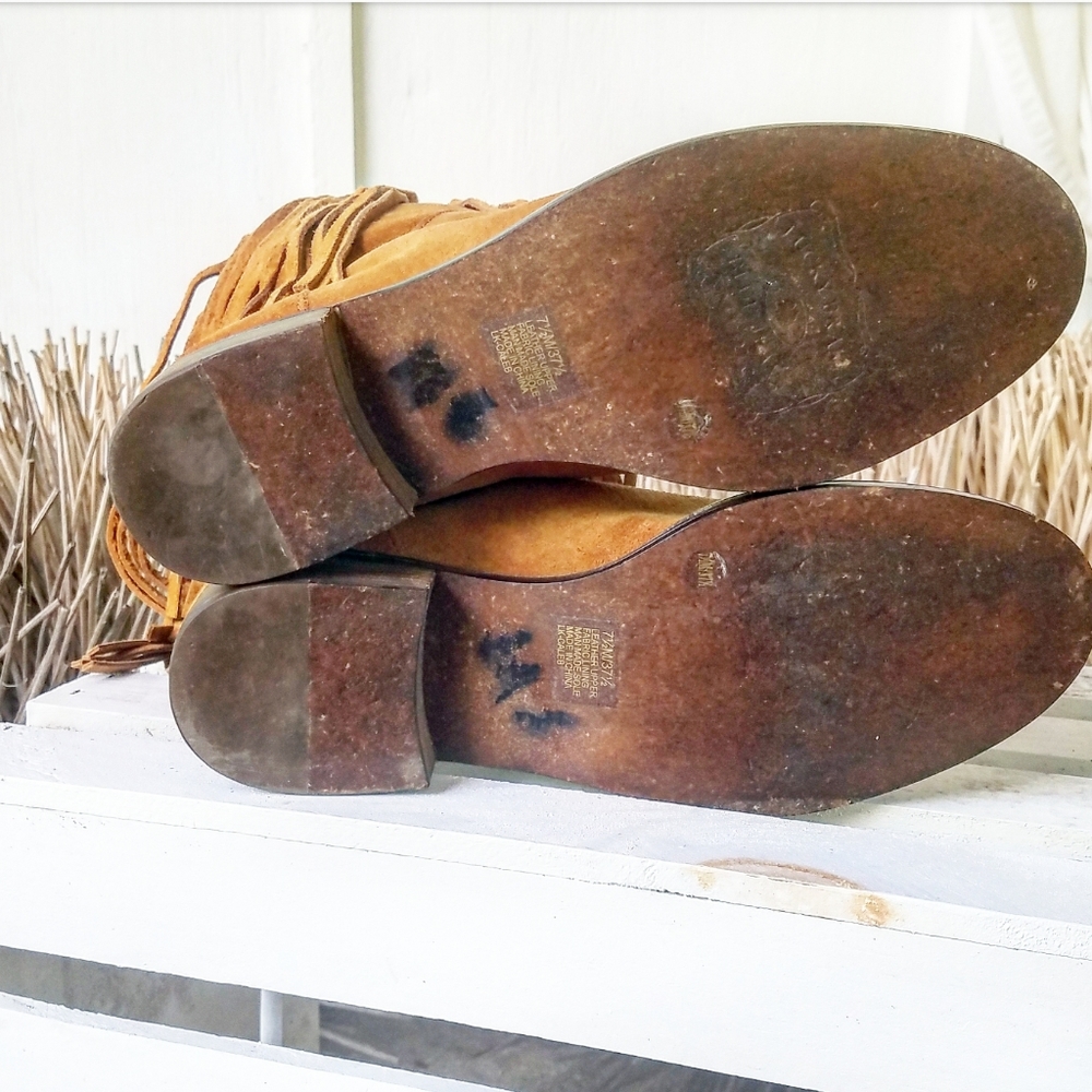 Lucky Brand Caleb Fringe Boots!โ๐ฝ๐ผ - Picture 5 of 8